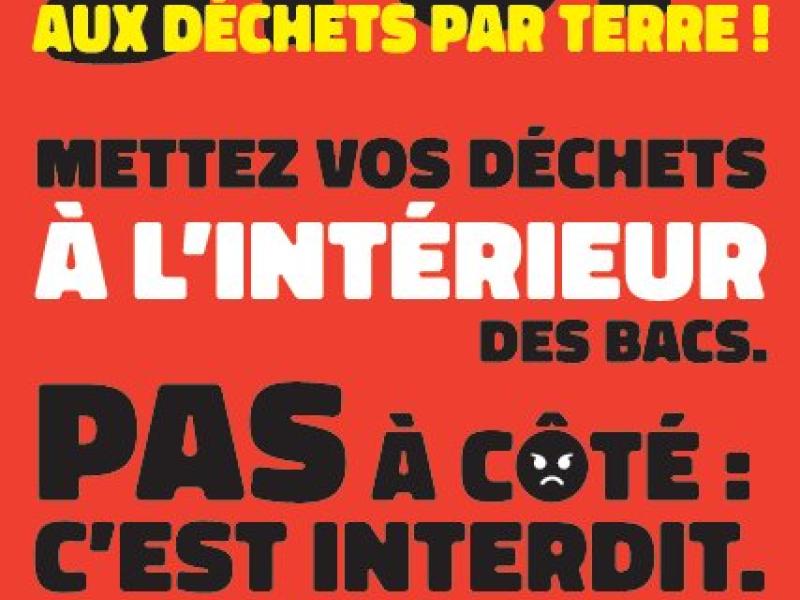 KYRIELLE - STOP AUX DÉCHETS PAR TERRE